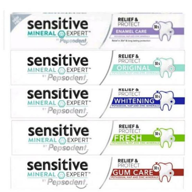 SENSITIVE MINERAL EXPERT BY PEPSODENT sensodyne