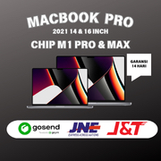 MacBook Pro 14inch&16inch 2021 Chip M1 Max RAM 16GB/32GB/64GB SSD 512GB/1TB/2TB/4TB Second Original