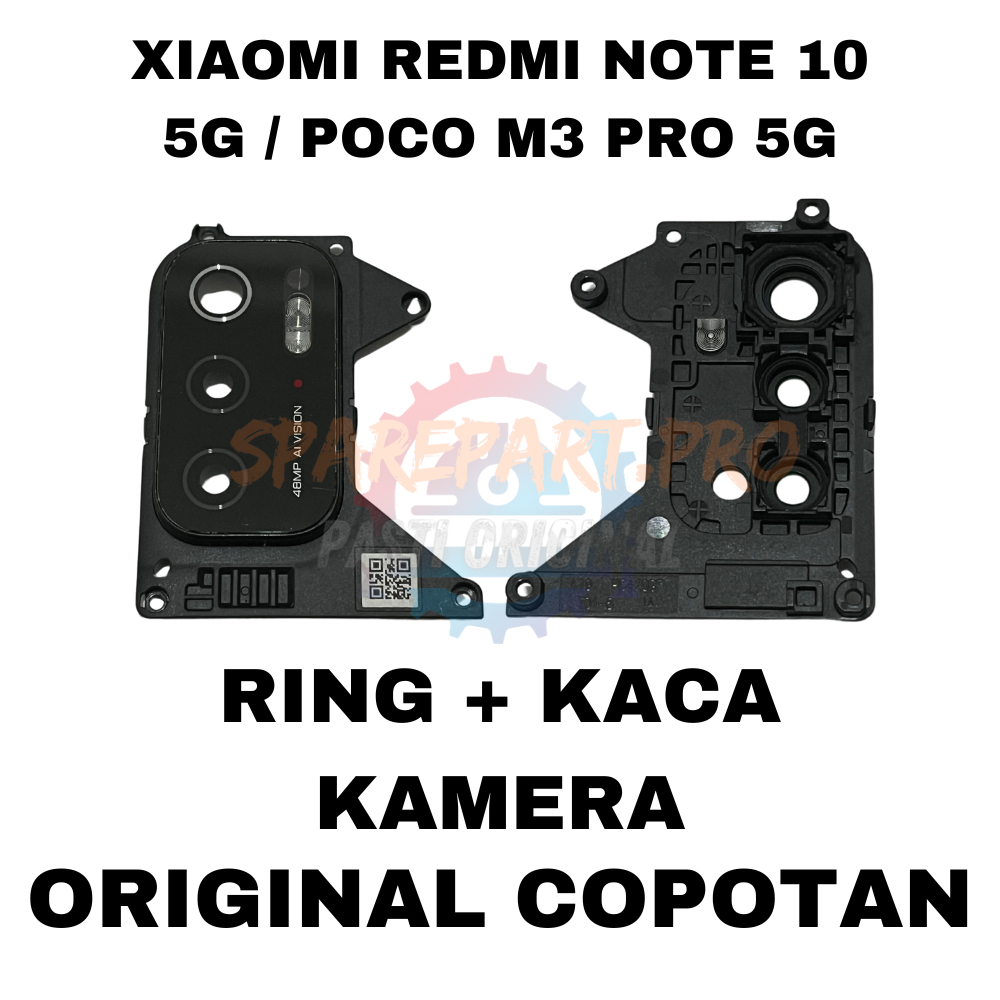 RING + KACA KAMERA POCO M3 PRO 5G ORIGINAL COPOTAN
