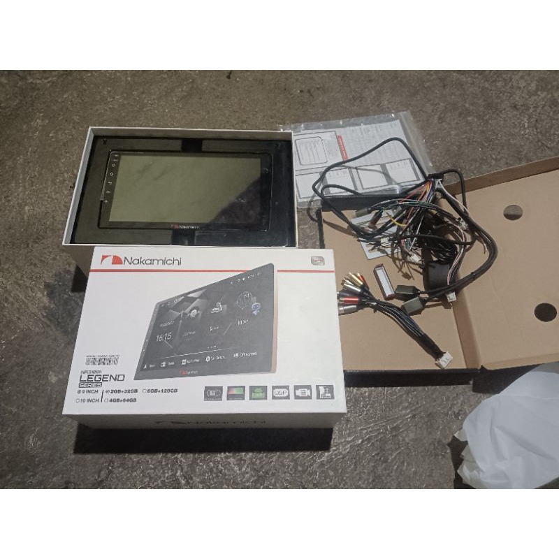 head unit nakamichi legend 9 inch second