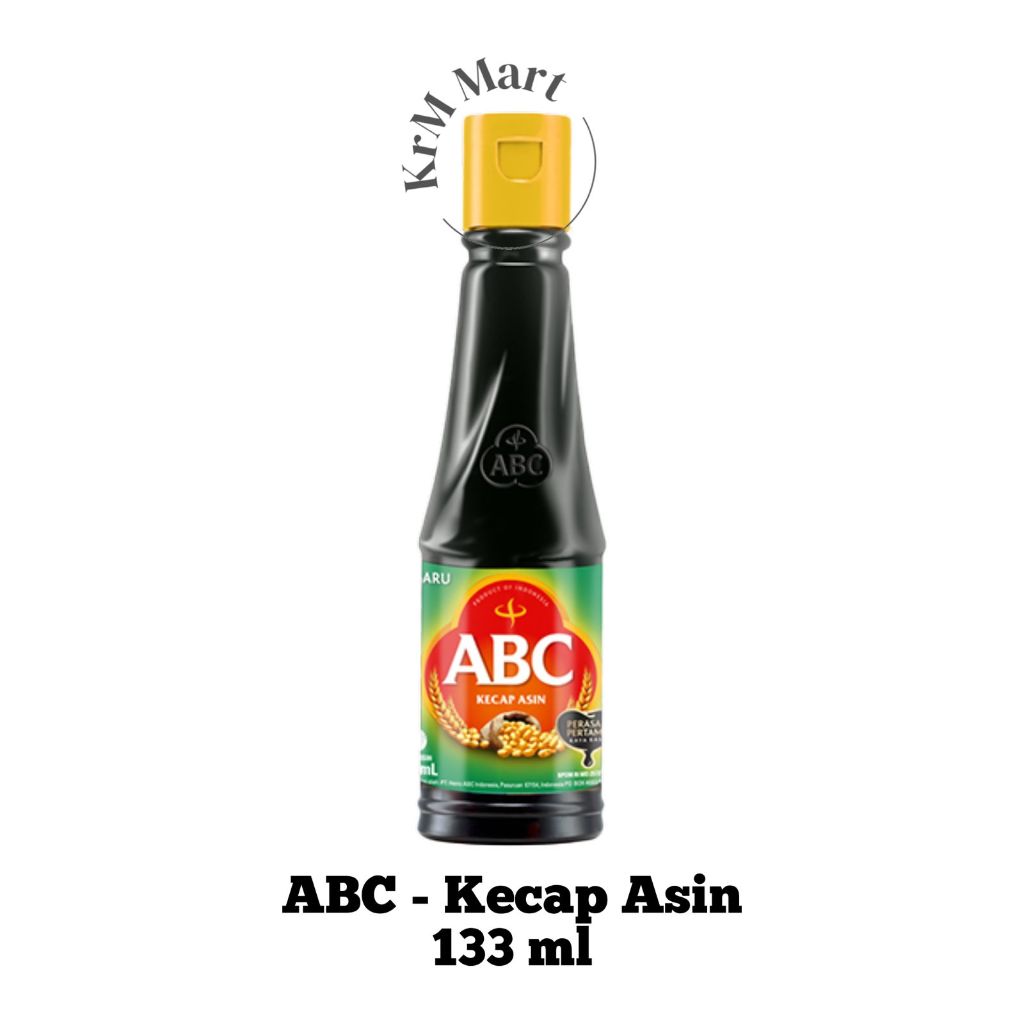 

ABC Kecap Asin 1 botol 133 ml 133ml soy sauce