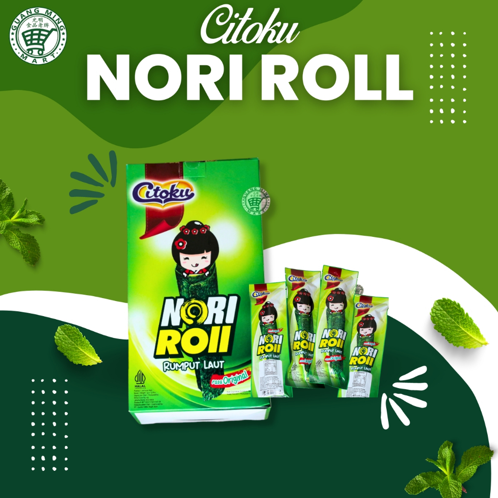 Citoku Nori Roll / Rumput Laut Vegetarian
