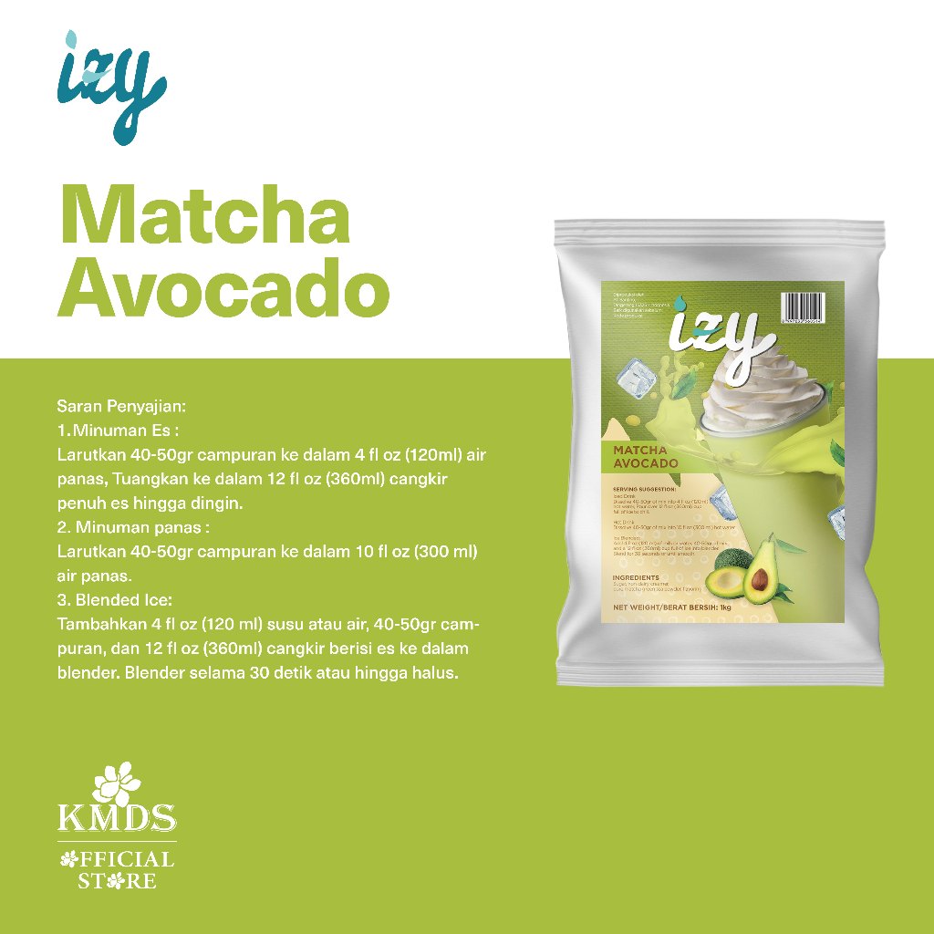 

IZY MATCHA AVOCADO