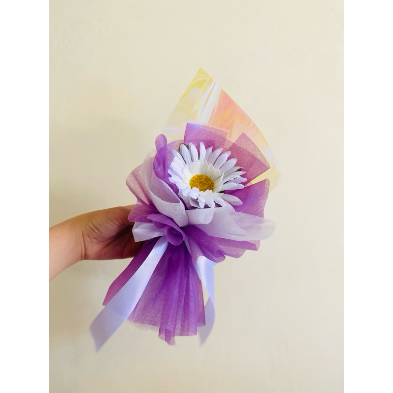Buket Bunga kecil Murah Meriah | Buket wisuda Bunga Artficial | Buket Bunga Palsu murah(mini buket)