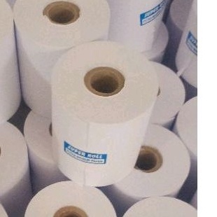 

Grosir Kertas kasir hvs 1ply ukuran 75x65 paket 1pak isi 1roll