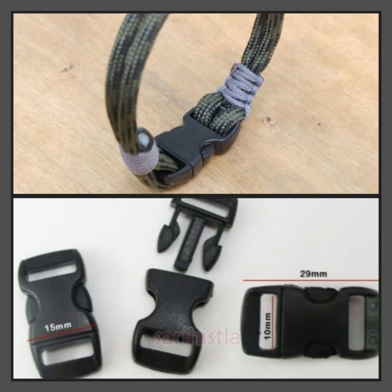buckle sodok 1 cm untuk gelang premium