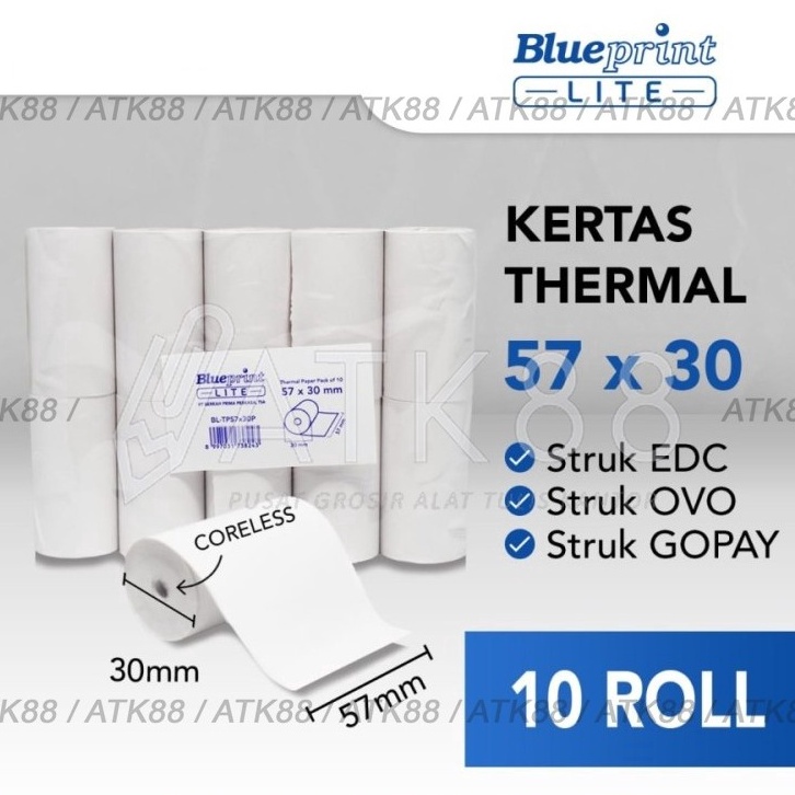 

KF7 Kertas Struk Thermal Blueprint Lite 57 x 3