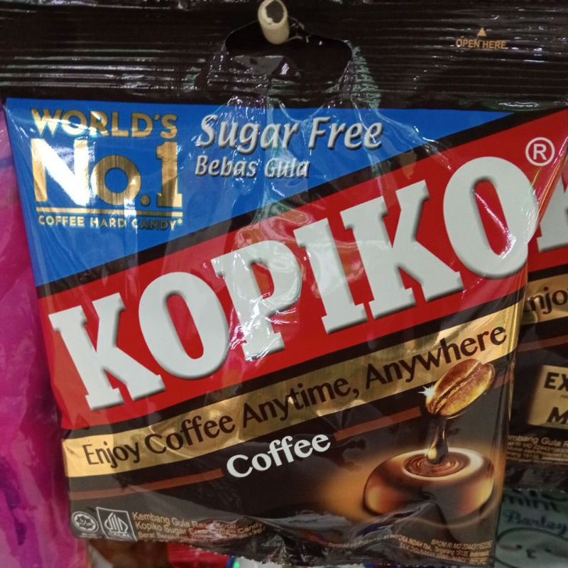 

Kopiko Permen Coffee Sugar Free Isi 25