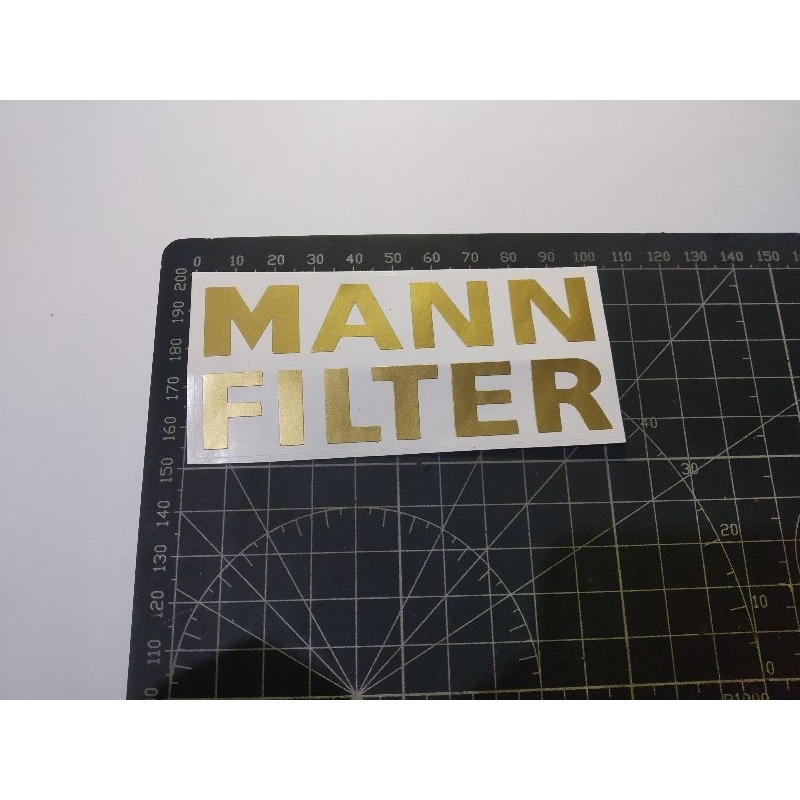 

cutting stiker man filter