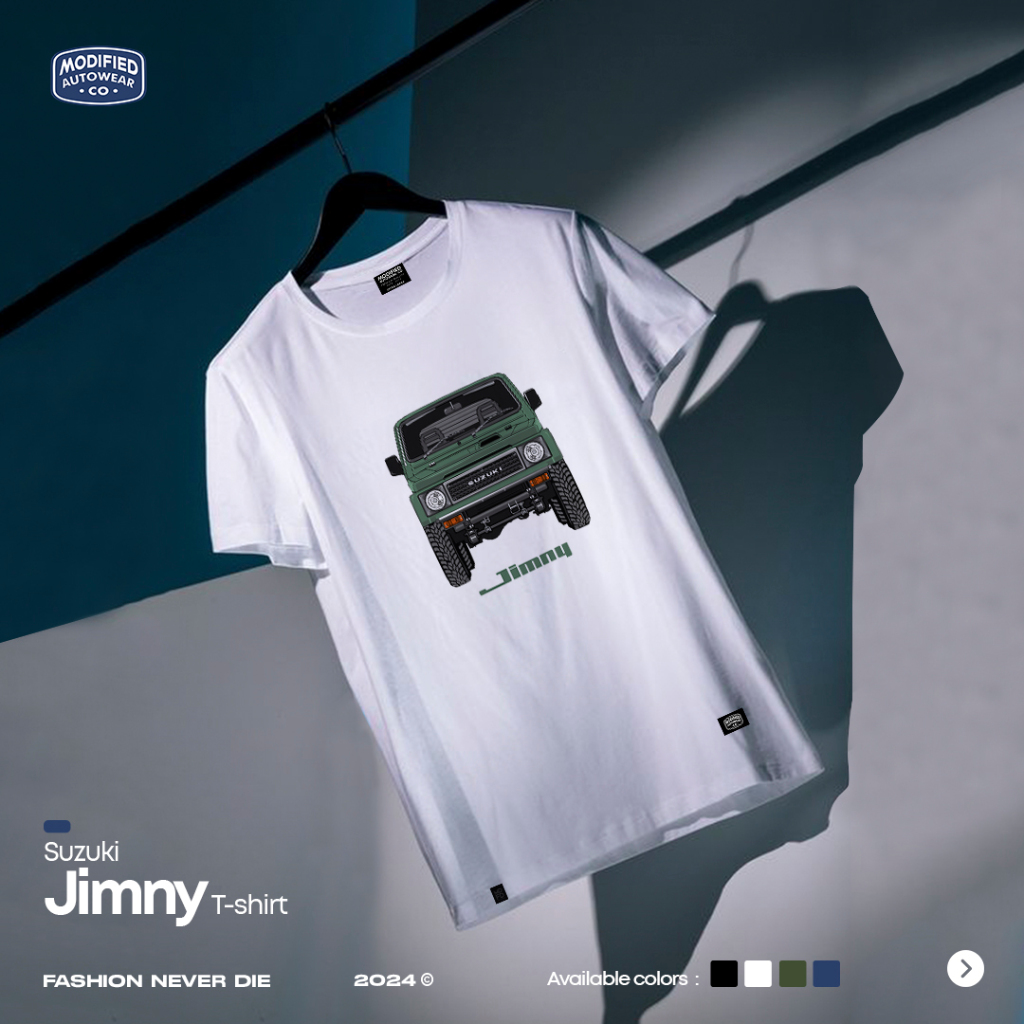kaos jimny katana offroad modified autowear premium tshirt jimny