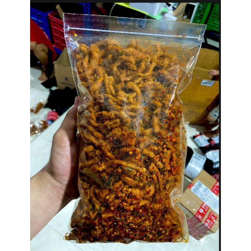 

KRIPIK USUS/ USUS AYAM DAUN JERUK 1KG