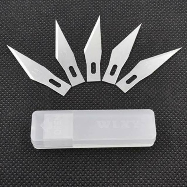 

PRODUK TREND Refill Pen Cutter 5 pcs Refill Craft Knife isi 5 pcs Pisau Tambahan Craft Blade 5 Pcs