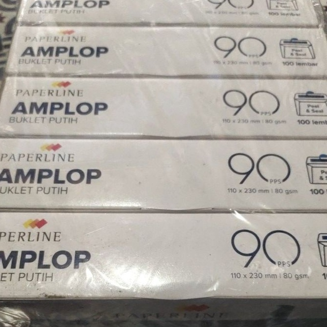 

Limit amplop paperline 9 PPS 11 x 23 mm 8 gsm box