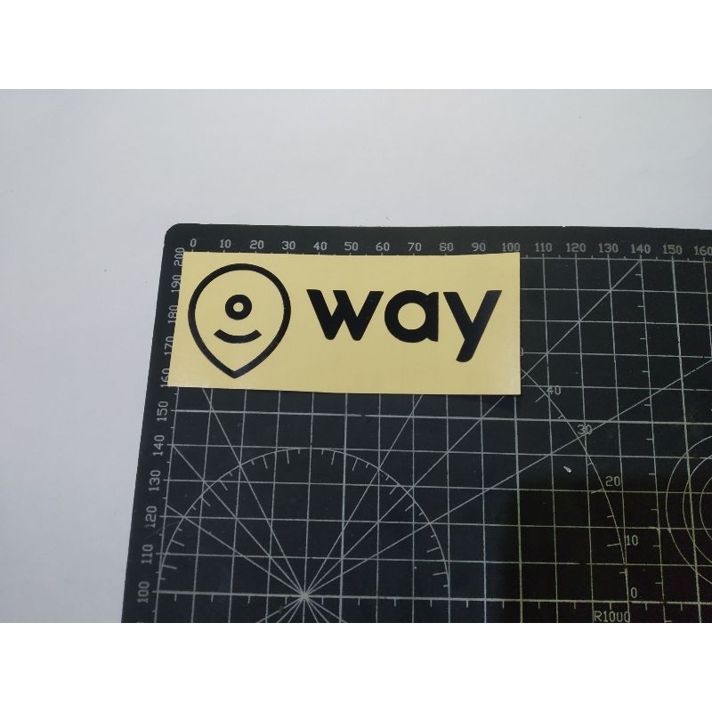 

cutting stiker way