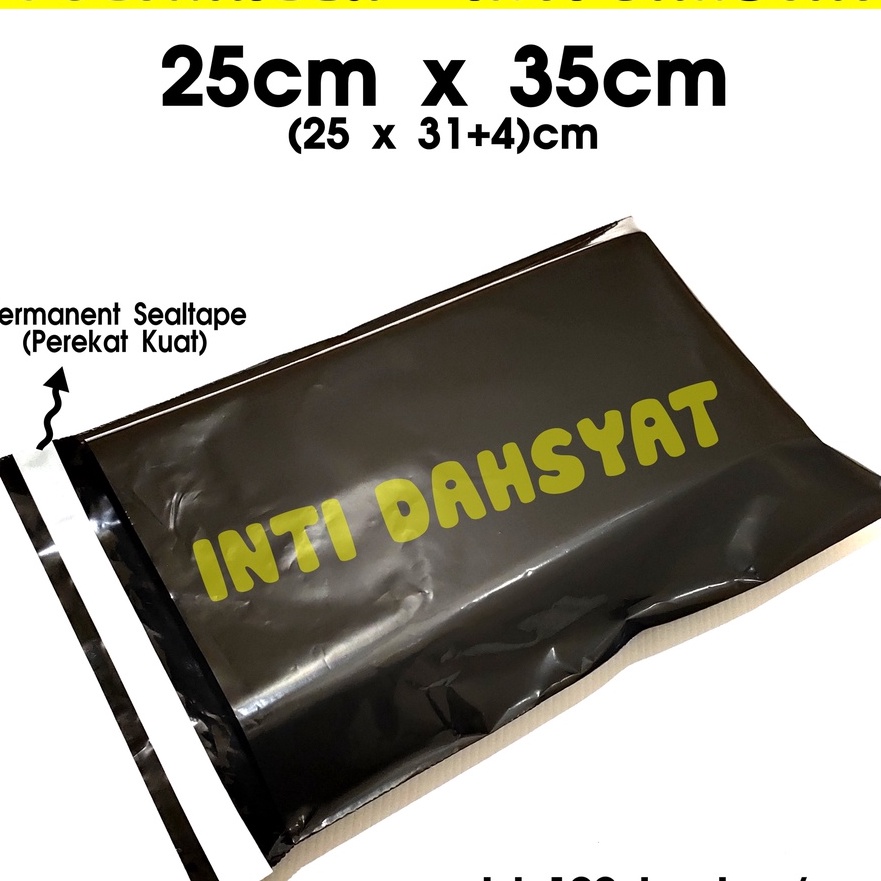 

KF7 POLYMAILER HITAM GLOSSY 25x35 25x31 4 Sealtape Isi 1lembarpack Plastik Packing Online Shop Murah KUALITAS BAGUS