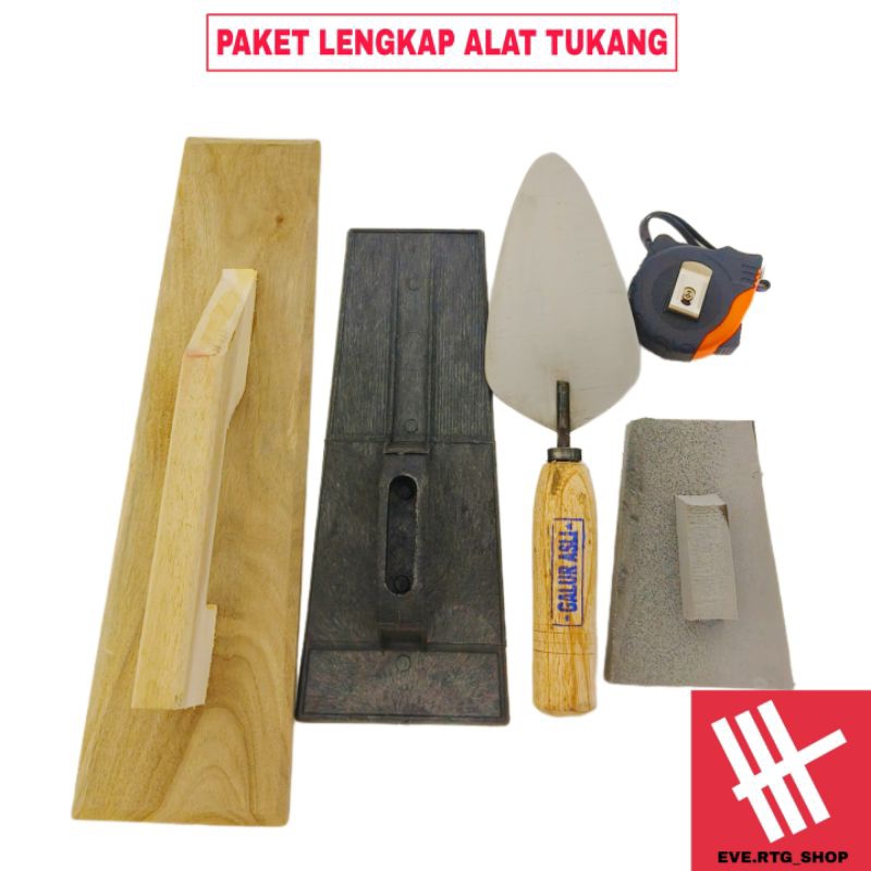 Paket Lengkap Alat Tukang Bangunan