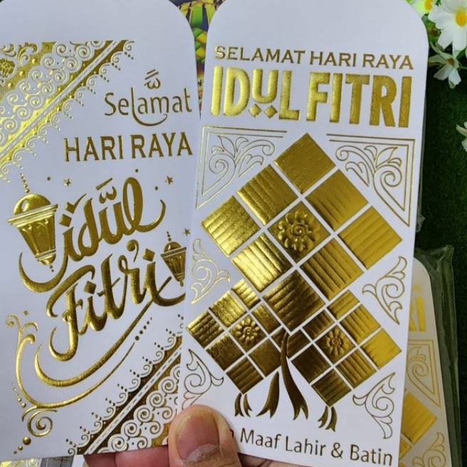 

KI3 1pcs dan 5pcs Amplop Idul Fitri Karakter Ukuran Besar L 8X15cm Amplop Ampau Lebaran Grosir 1 Pak
