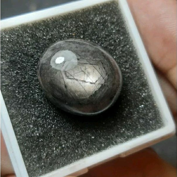 Batu akik black safir natural jumbo