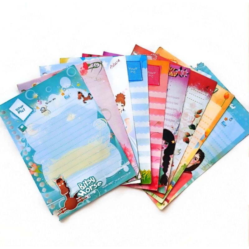 (HARGA PER LEMBAR)(DEFFECT) Kertas Binder A5 / Kertas File A5 - Series Harvest DEFFECT