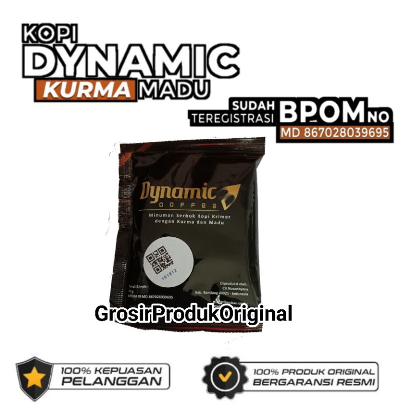 

Kopi Dynamic Original 1 sachet Kopi Dinamik