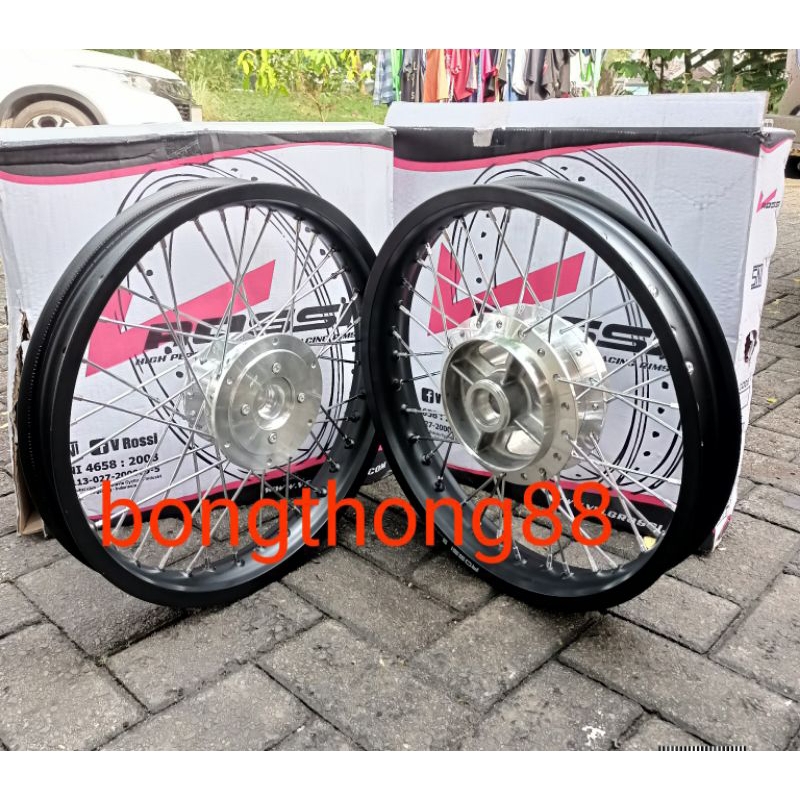 Sepaket velg set rossi 140 160 185 215 17 Cb150R  Cbr150R New  Cb150R Old  Cb Old  tiger revo- mega 