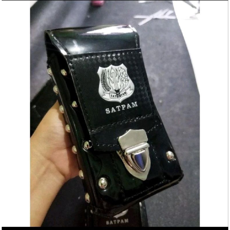 Dompet sarung tas pinggang Hp 6-6, 7 inch Dompet sarung Hp Satpam/security