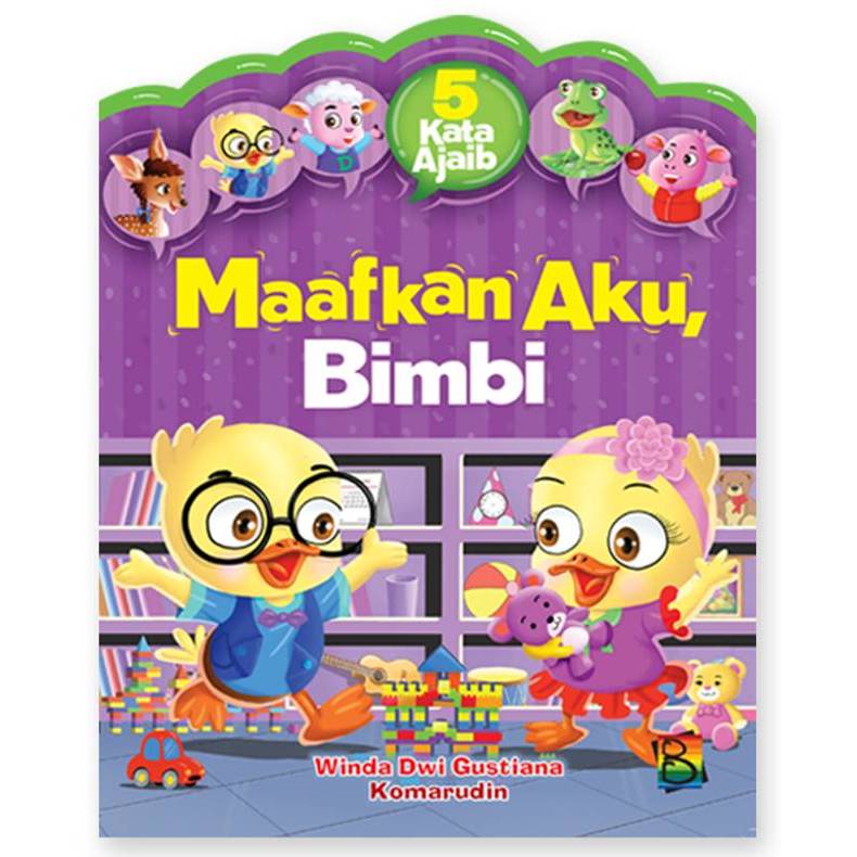 Gramedia Makassar - 5 Kata Ajaib ; Maafkan Aku, Bimbi