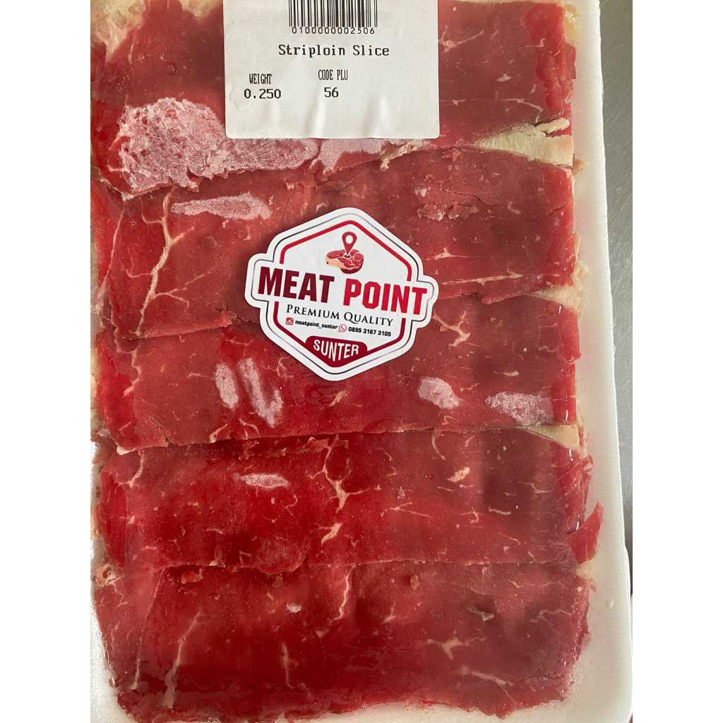 

AUS Sirloin Sukiyaki Slice PREMIUM (Less Fat)