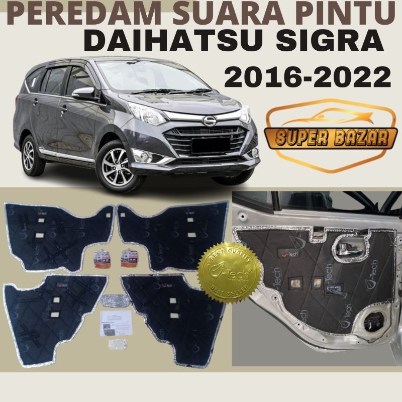 Daihatsu Sigra peredam suara pintu aksesoris mobil