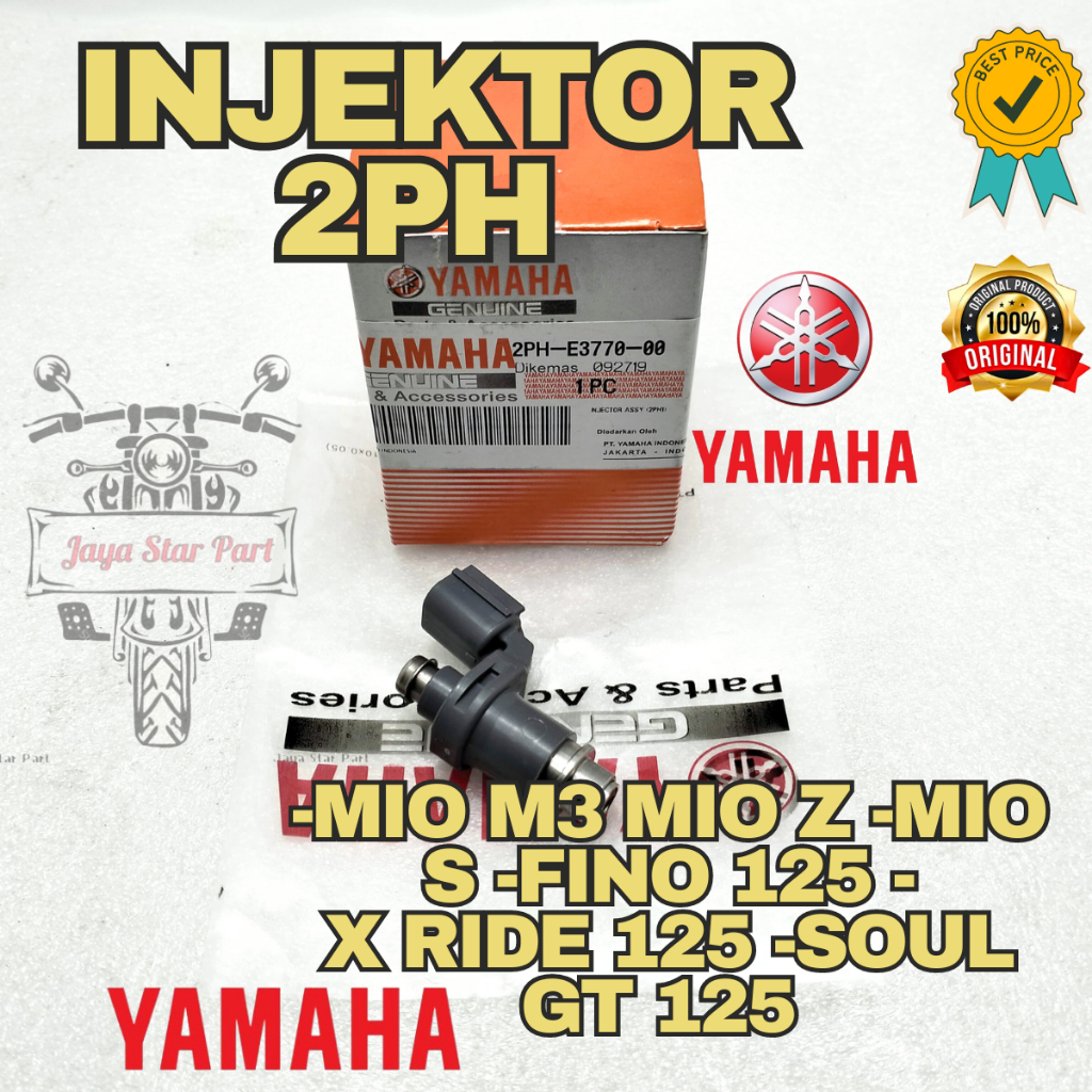 ORI INJEKTOR YAMAHA 2PH MOTOR MIO M3 MIO Z MIO S FINO 125 X RIDE 125 SOUL GT 125 KUALITAS ORISINIL Y