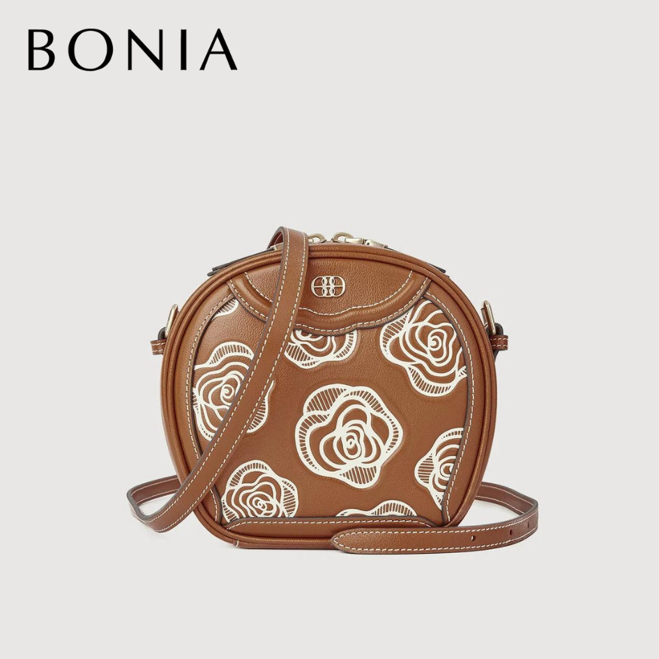 Bonia - Sonia Satchel Bag Brown