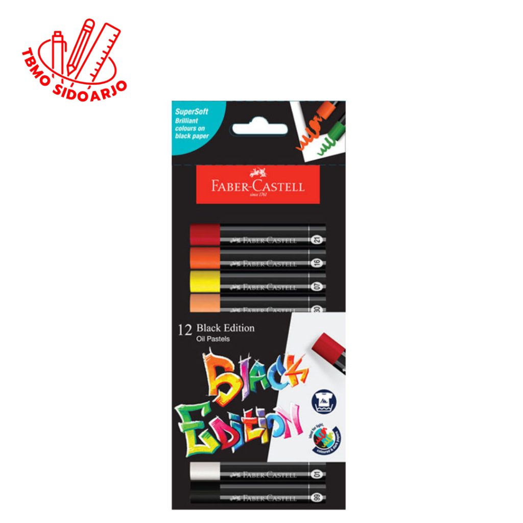 

TBMO Faber Castell Oil Pastel Black Edition 12 Warna 220012