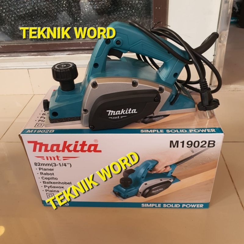 MAKITA M1902B MESIN PLANNER SERUT KETAM KAYU / MESIN SERUT KAYU MAKITA M1902B