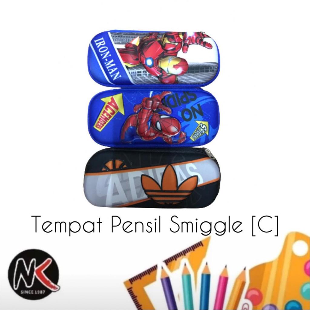 

Tempat Pensil Smiggle [C]/Tempat Pensil 3D/Kotak Pensil 3D Karakter/Kotak Alat Tulis