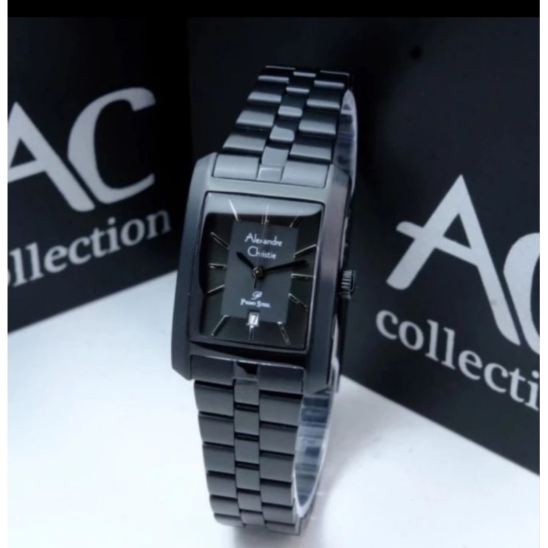 jam tangan wanita original ALEXANDRE CHRISTIE AC1019LD STAINLESS STEEL