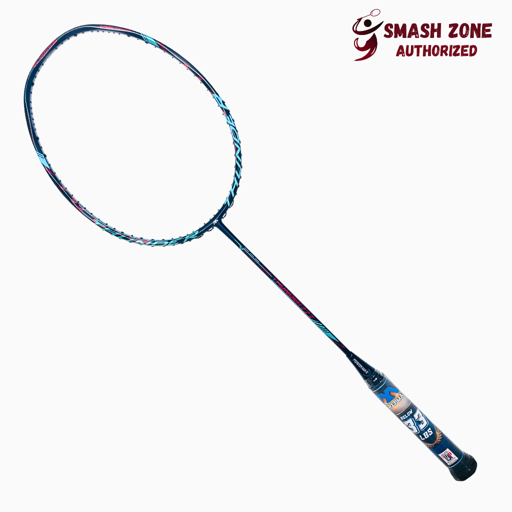 Raket Badminton POWER MAX Thunder 777 Original New Edition 4U 35 LBS Ultra High Modulus Graphite