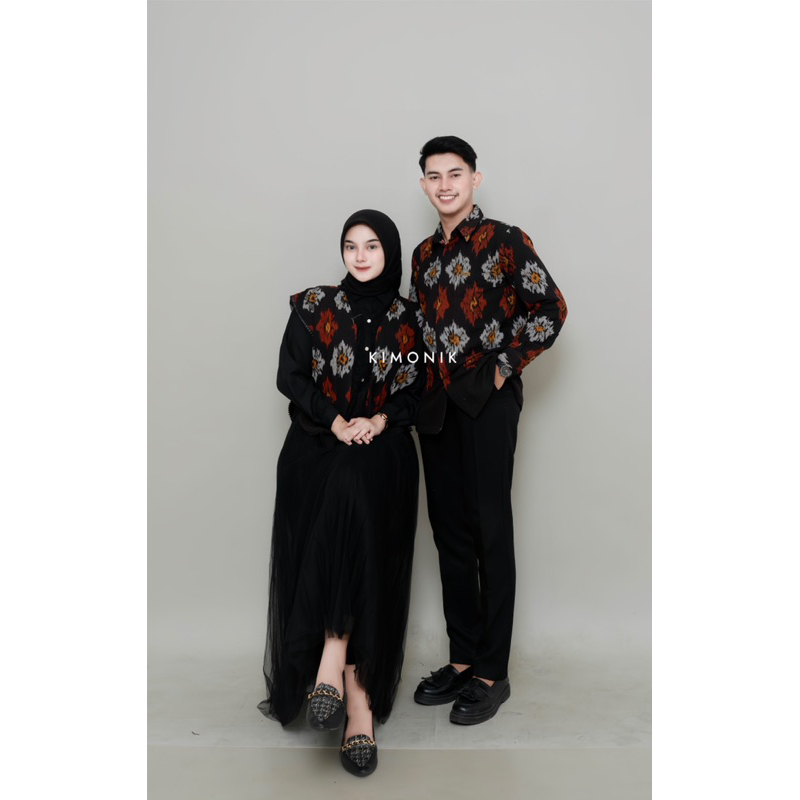 KIMONIK BAJU TENUN HAZEL COUPLE KRISDA