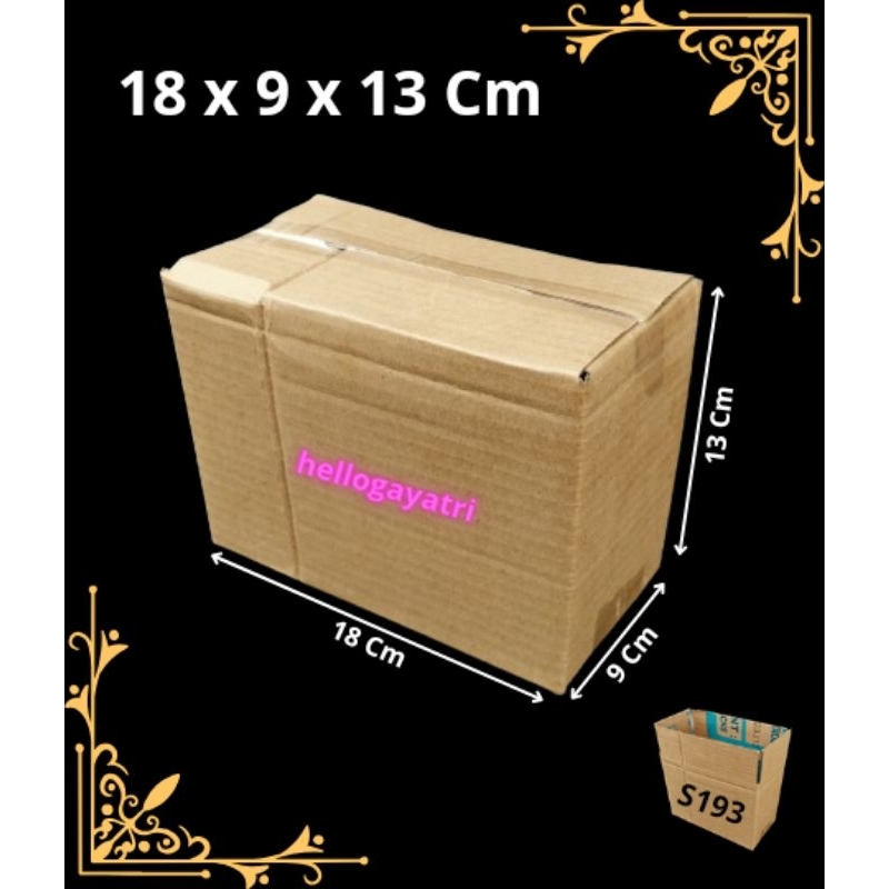 

Kardus Packing 18 x 9 x 13 Cm