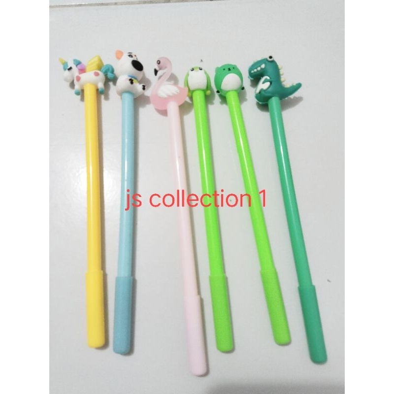 

(perpcs) pulpen gel karakter lucu/perlengkapan sekolah/alat tulis/karakter lucu