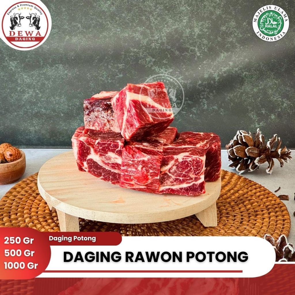 

Daging Rawon Potong Sop | Sapi Potong Dadu AUS | Daging Impor | Impor