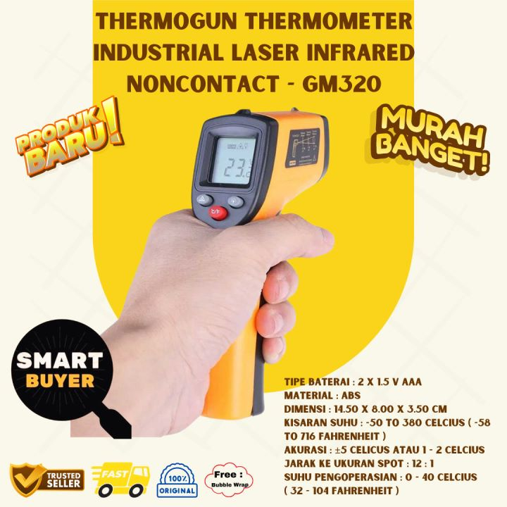 Thermogun Thermometer Industrial Laser Infrared NonContact