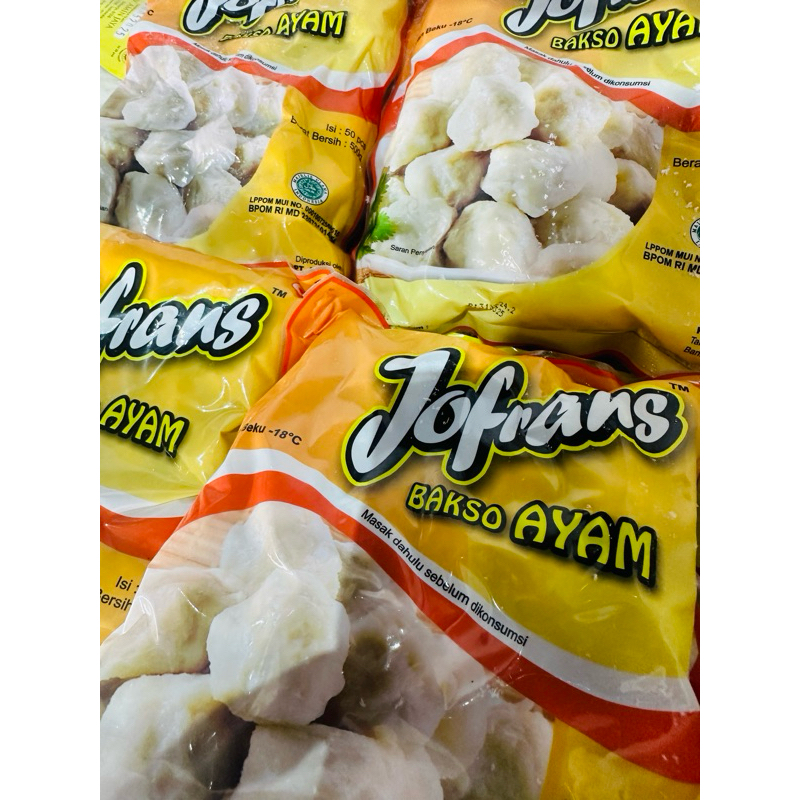 

Jofrans Bakso Ayam 500gr