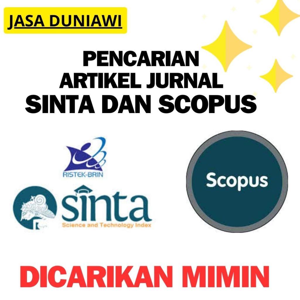 pencarian jurnal SINTA dan jurnal SCOPUS