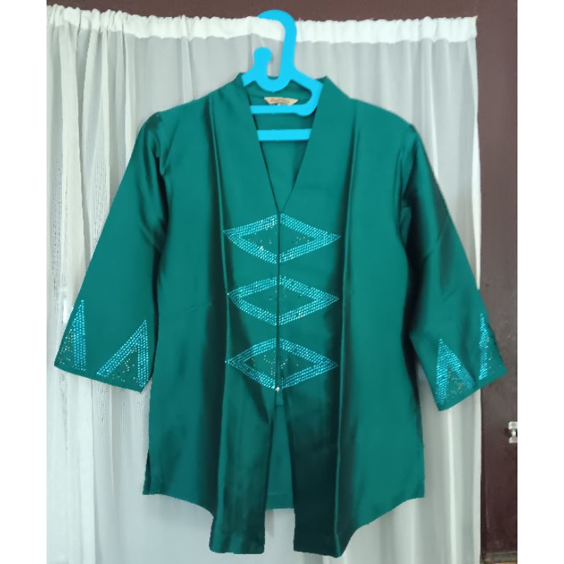 Baju Pesta Satin Preloved / Kemeja Satin