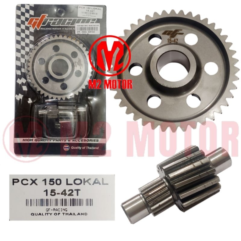 GEAR RASIO PCX150 VARIO150 VARIO125 GF RACING THAILAND