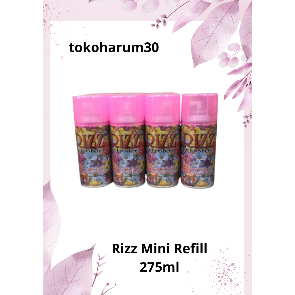 Rizz Mini Refill 275ml - Refill Pengharum Ruangan