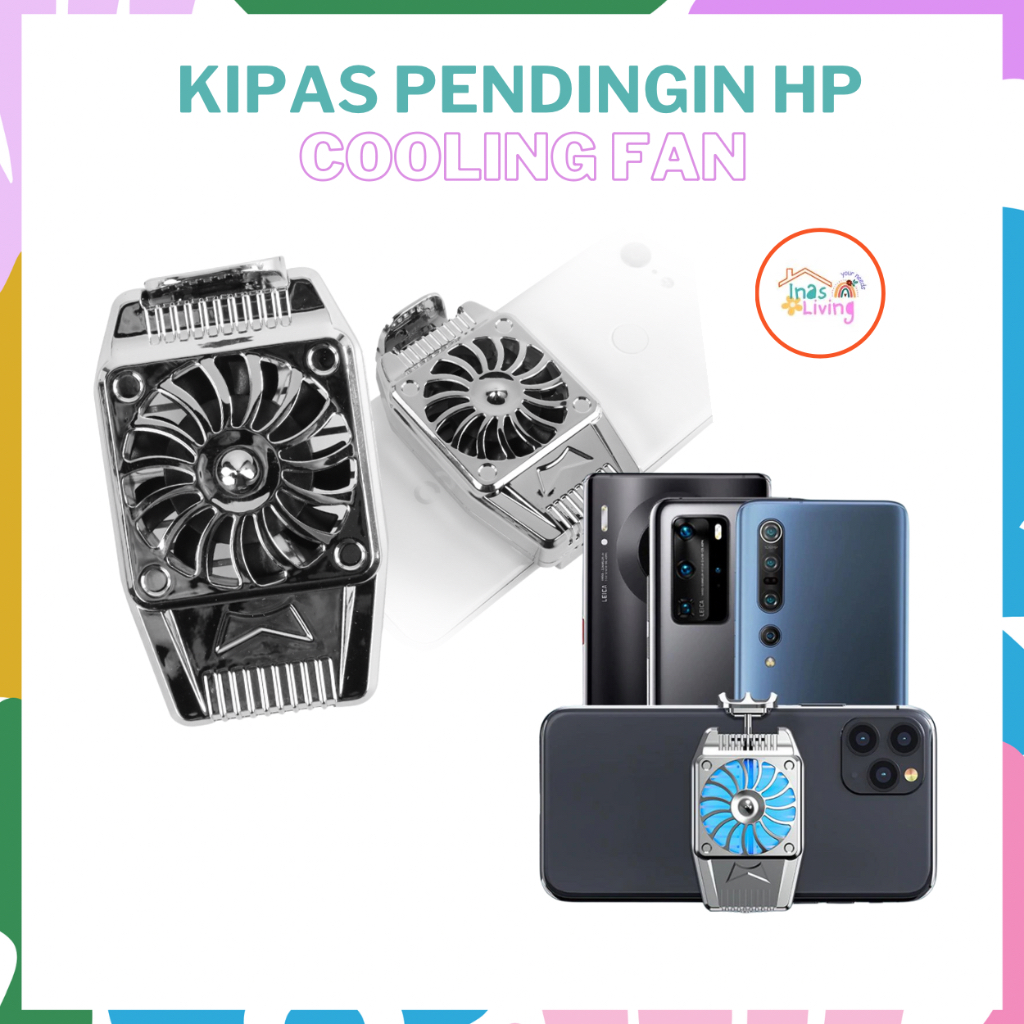 Kipas Pendingin HP Gaming Cooling Fan Smartphone Cocok untuk Gamers