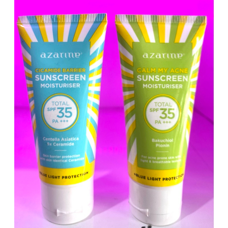 Azarine Sunscreen Moisturizer Spf 35 Exp 2027