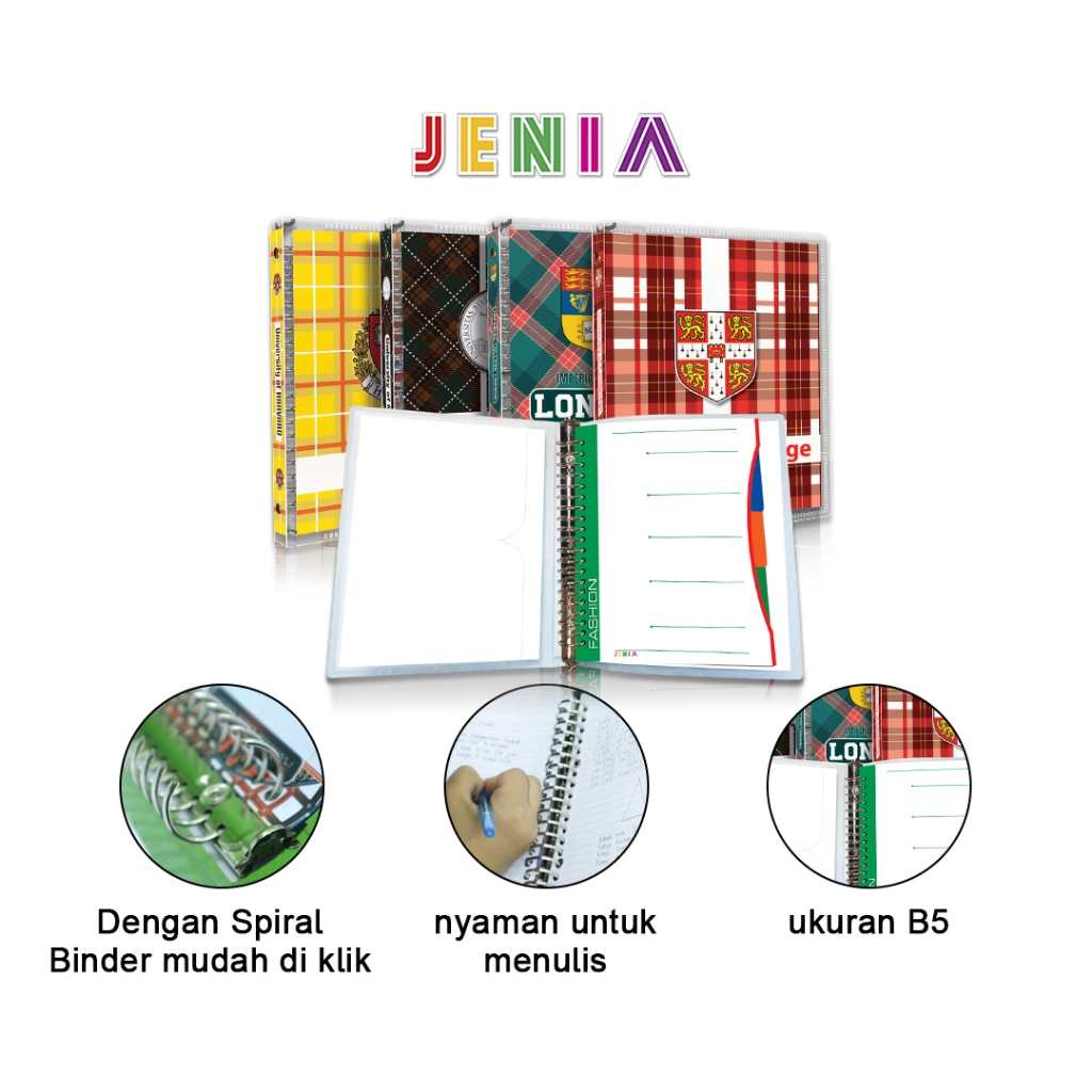 

Binder B5 Campus Jenia