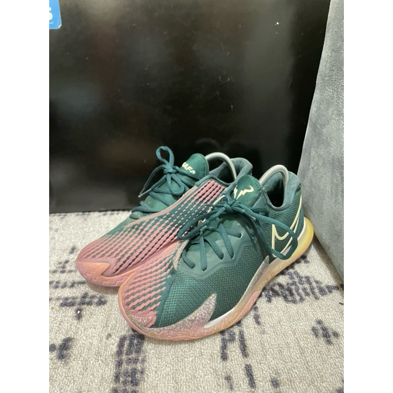 ❌sold❌ Sepatu tenis nike court zoom cage rafa 4  dark teal tennis